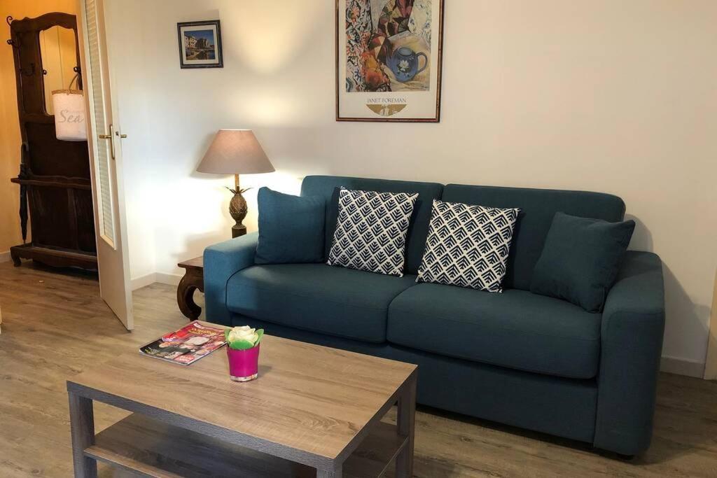 קאן סור מר Charmant Appartement Bord De Mer, Plage מראה חיצוני תמונה